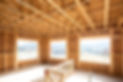 Wood Frame of House